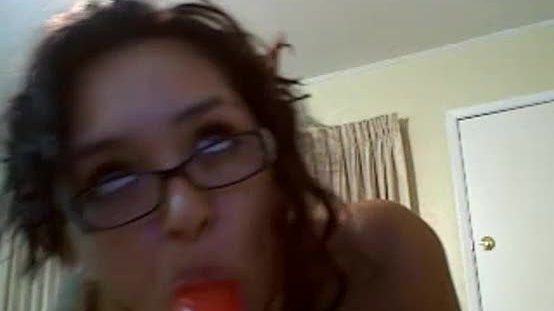 Gagging latina jana fuxs blowjob