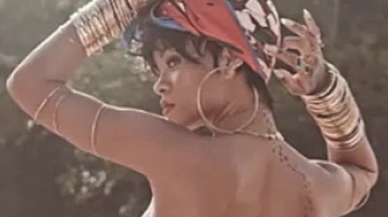 Rihanna topless