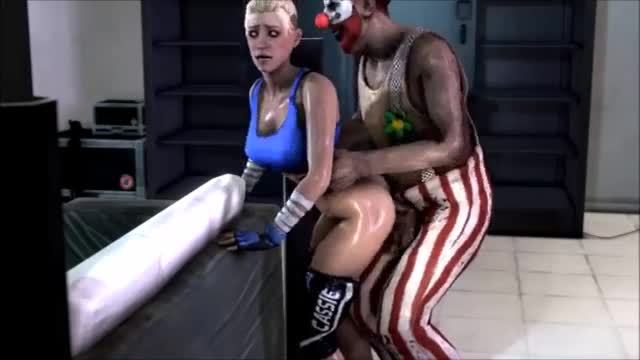 Cassie getting fucked by a clown