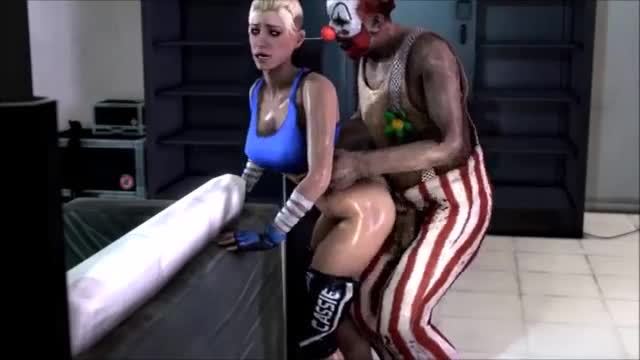 Cassie getting fucked by a clown