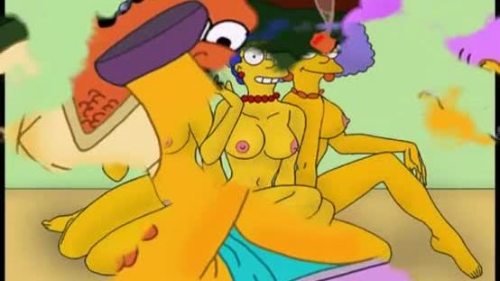 Simpsons hentai parody sex