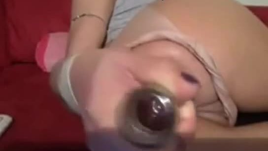 Amateur webcamcorona bottle arse fuck love her smile tits shows
