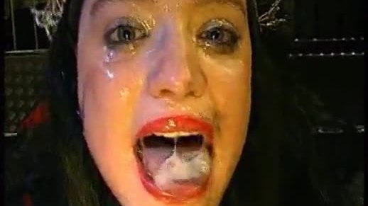 Betty swallows a lot of cum