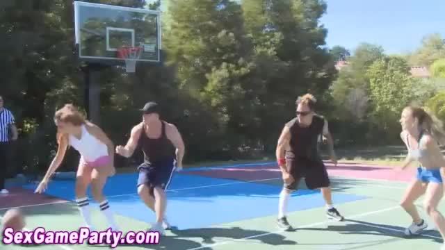 Naked basketball sex game