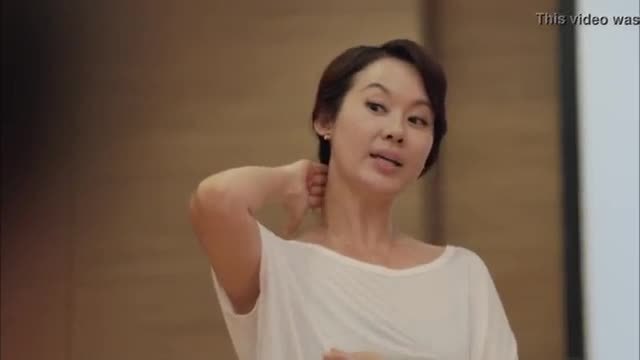 Funny yoga art and boobs grabbing