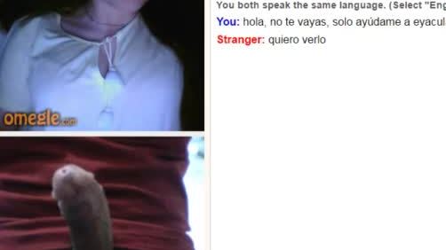 Chica de pezones rosados en omegle