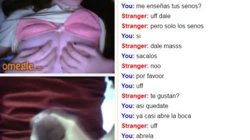 Chica de pezones rosados en omegle