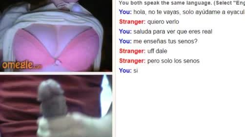 Chica de pezones rosados en omegle