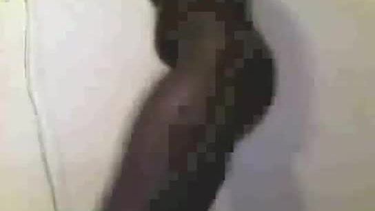 Big booty shaking black babe with big tits