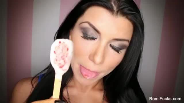 Romi rain sexy ice cream