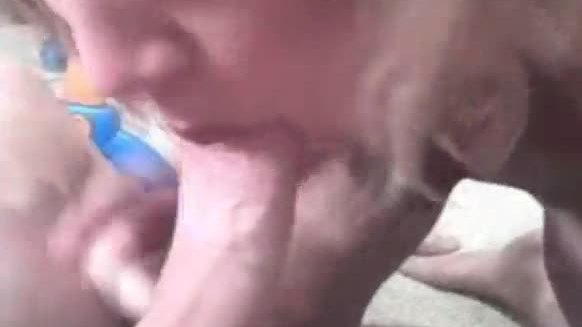 Wife licks cock