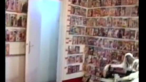 Beautiful french wife gangbanged the sex shop porn