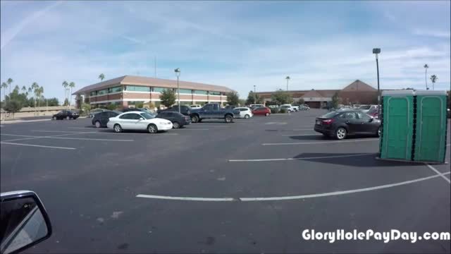 Teen sucks off strangers in parking lot in public