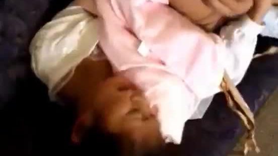 Japanese av model is screwed in mouth